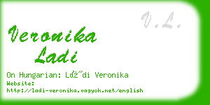 veronika ladi business card